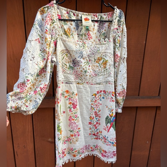 Farm rio floral lace dress - Picture 2 of 6